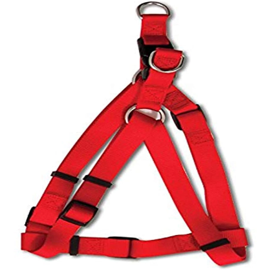 Petmate Nylon Step-in Harness Red