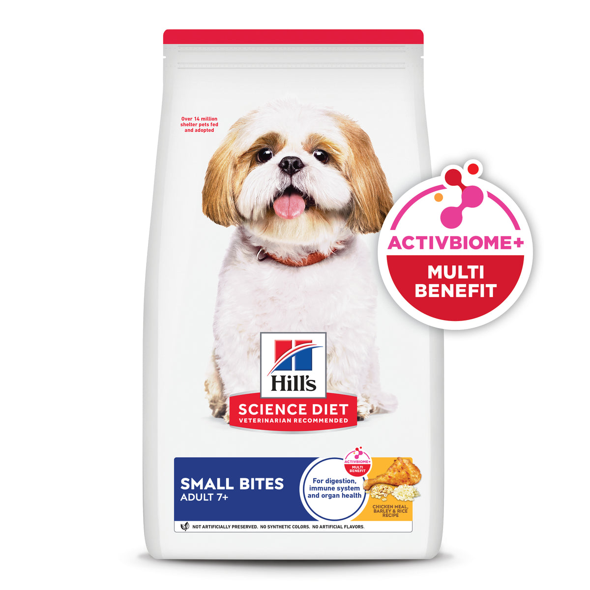 Hill's Science Diet Adult 7+ Small Bites – Alimento Seco para Perros Senior, Bocados Pequeños 2 kg