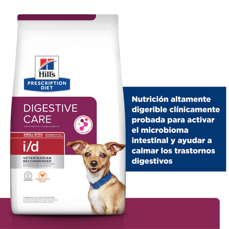 Hill's Prescription Diet i/d Small Bites Cuidado Digestivo – Alimento Seco para Perros 1,5 kg