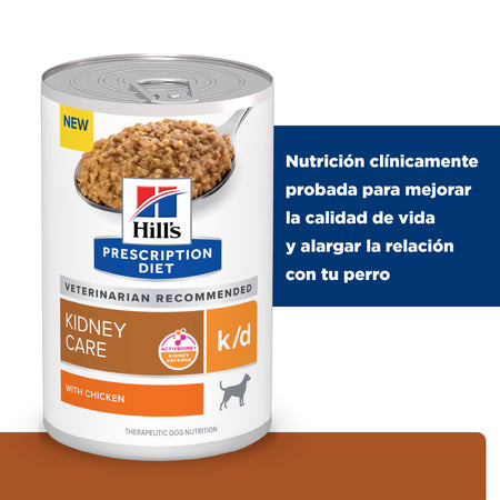 Hill's Prescription Diet k/d Cuidado Renal – Alimento Húmedo para Perros 363 g