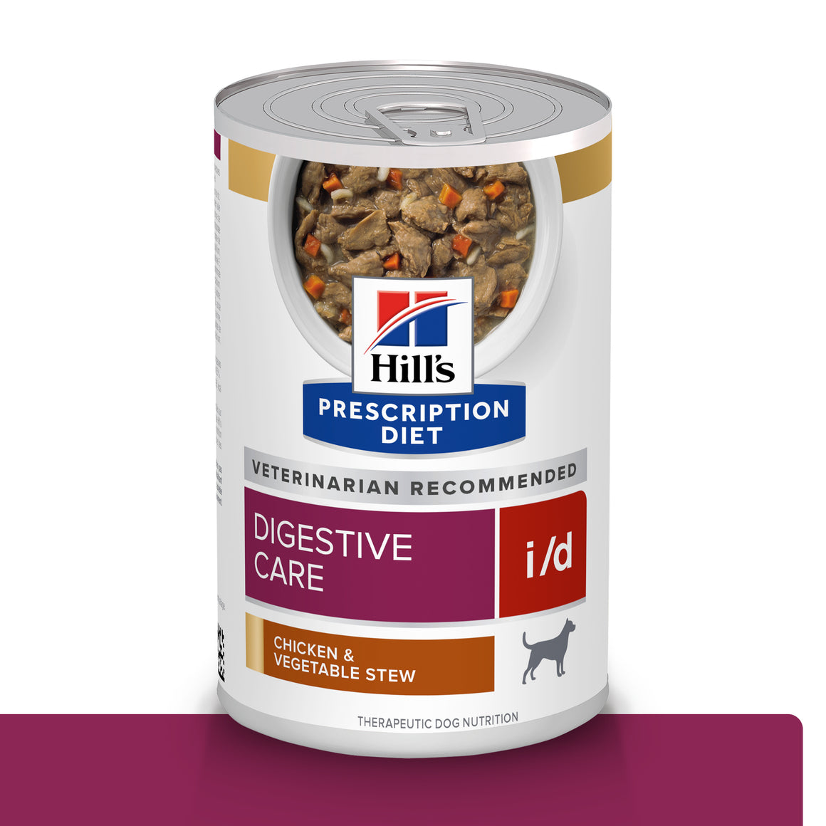 Hill's Prescription Diet i/d Estofado de Pollo y Vegetales – Alimento Húmedo para Perros 354 g