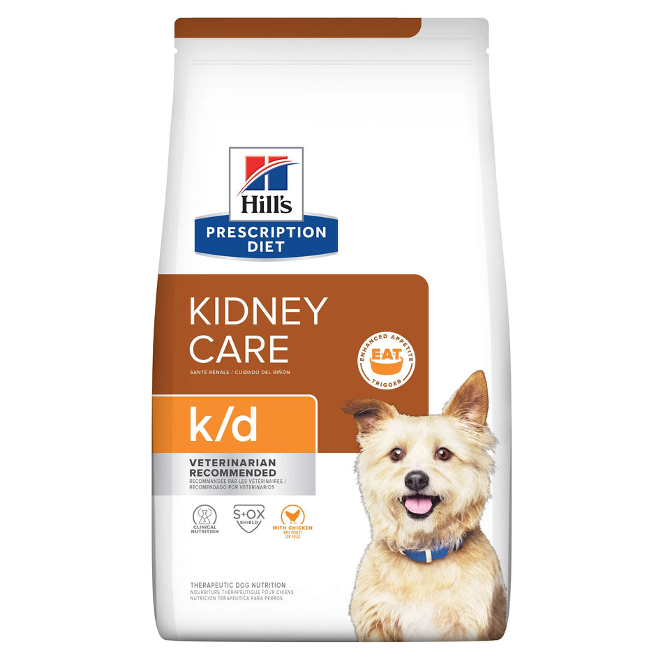 Hill's Prescription Diet k/d Cuidado Renal – Alimento Seco para Perros 1,5 kg