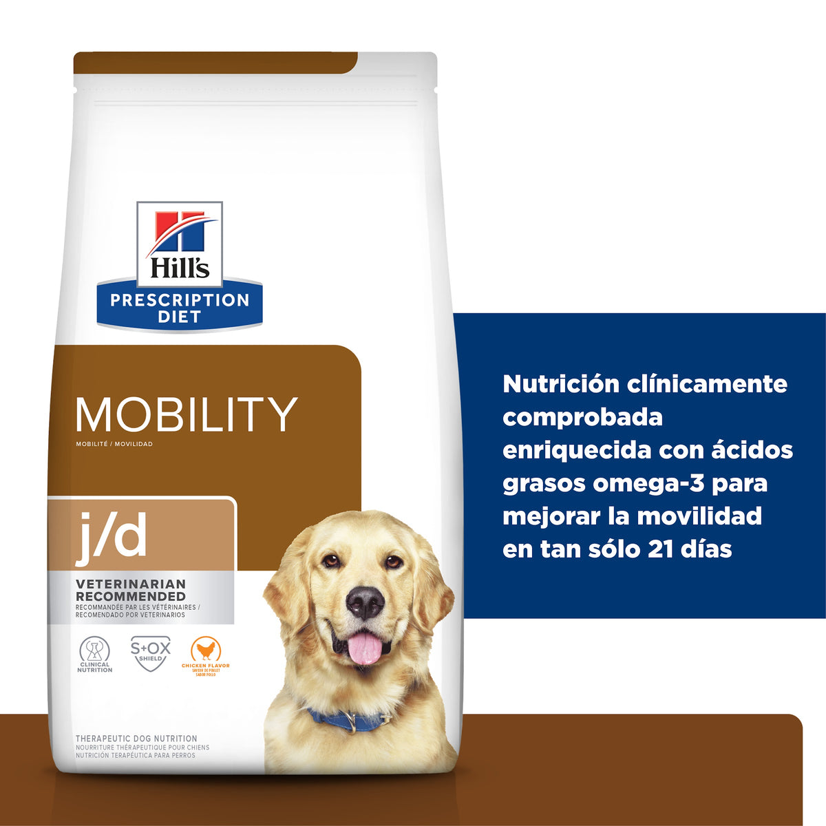 Hill's Prescription Diet j/d Cuidado Articular – Alimento Seco para Perros 3,9 kg