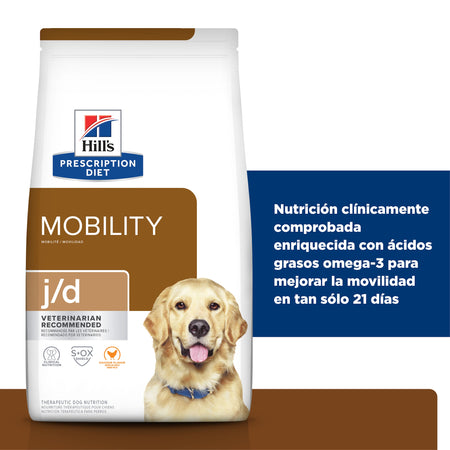 Hill's Prescription Diet j/d Cuidado Articular – Alimento Seco para Perros 3,9 kg