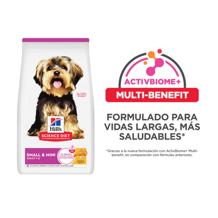 Hill's Science Diet Adult Small & Mini – Alimento Seco para Perros Adultos de Razas Pequeñas y Mini 2 kg