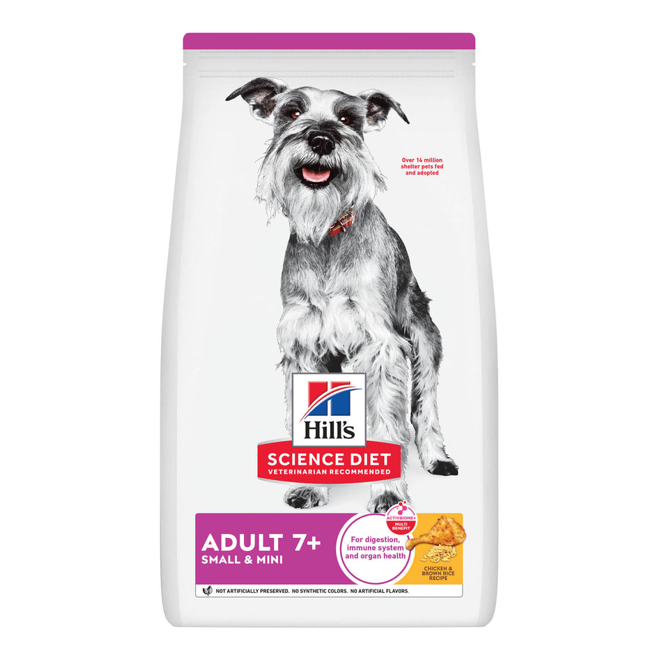 Hill's Science Diet Adult 7+ Small & Mini – Alimento Seco para Perros Senior de Razas Pequeñas y Mini 2 kg