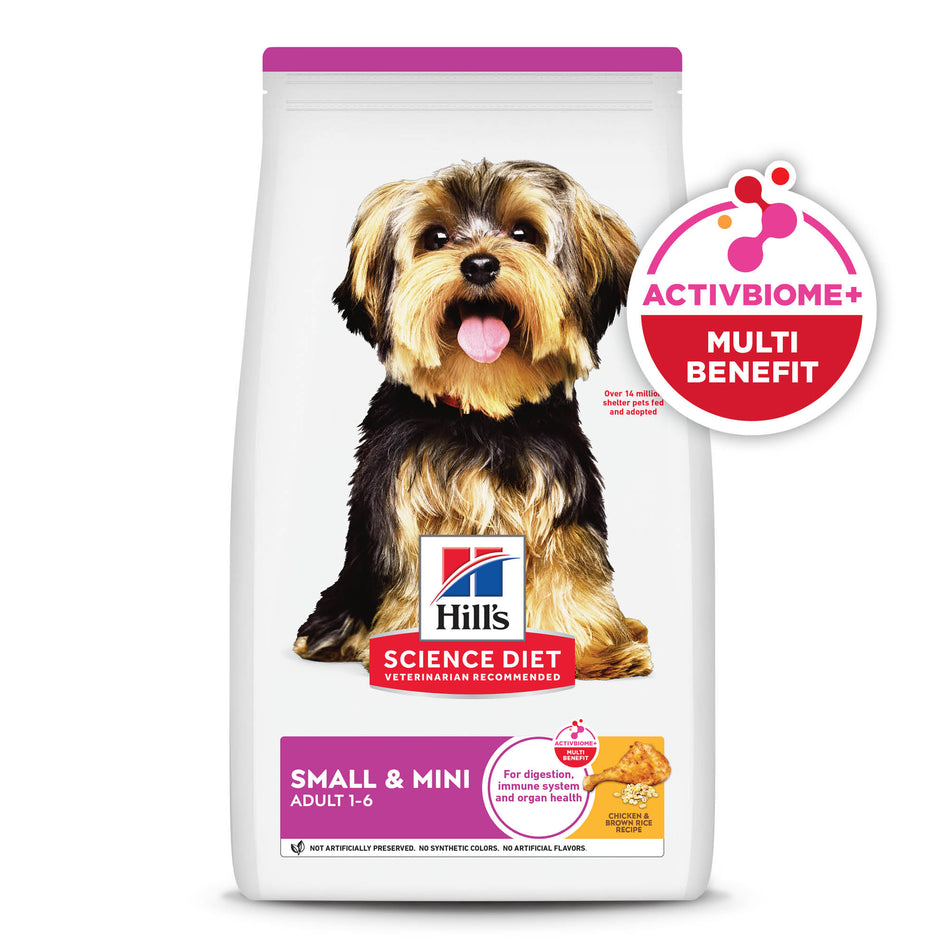 Hill's Science Diet Adult Small & Mini – Alimento Seco para Perros Adultos de Razas Pequeñas y Mini 2 kg