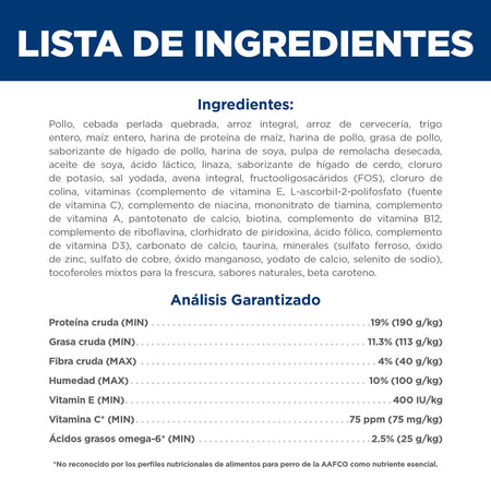 Hill's Science Diet Adult Small Bites – Alimento Seco para Perros Adultos, Bocados Pequeños 2 kg