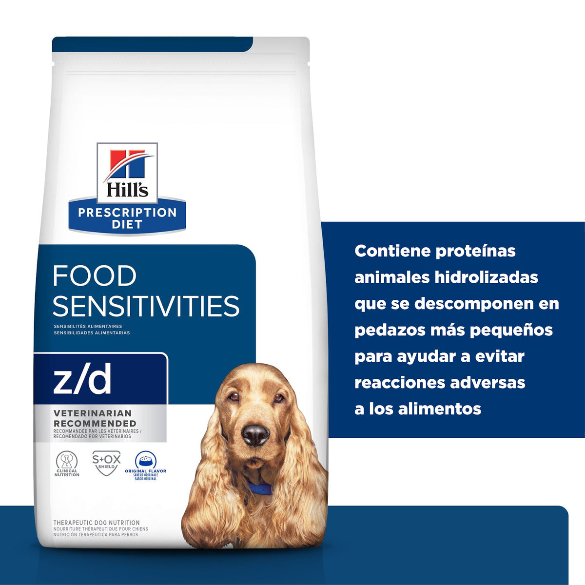 Hill's Prescription Diet z/d Sensibilidades Alimentarias – Alimento Seco para Perros 3,6 kg