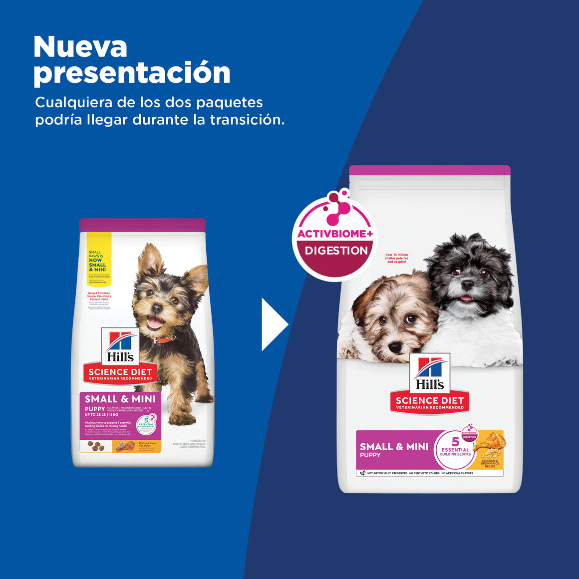 Hill's Science Diet Puppy Small & Mini – Alimento Seco para Cachorros de Razas Pequeñas y Mini
