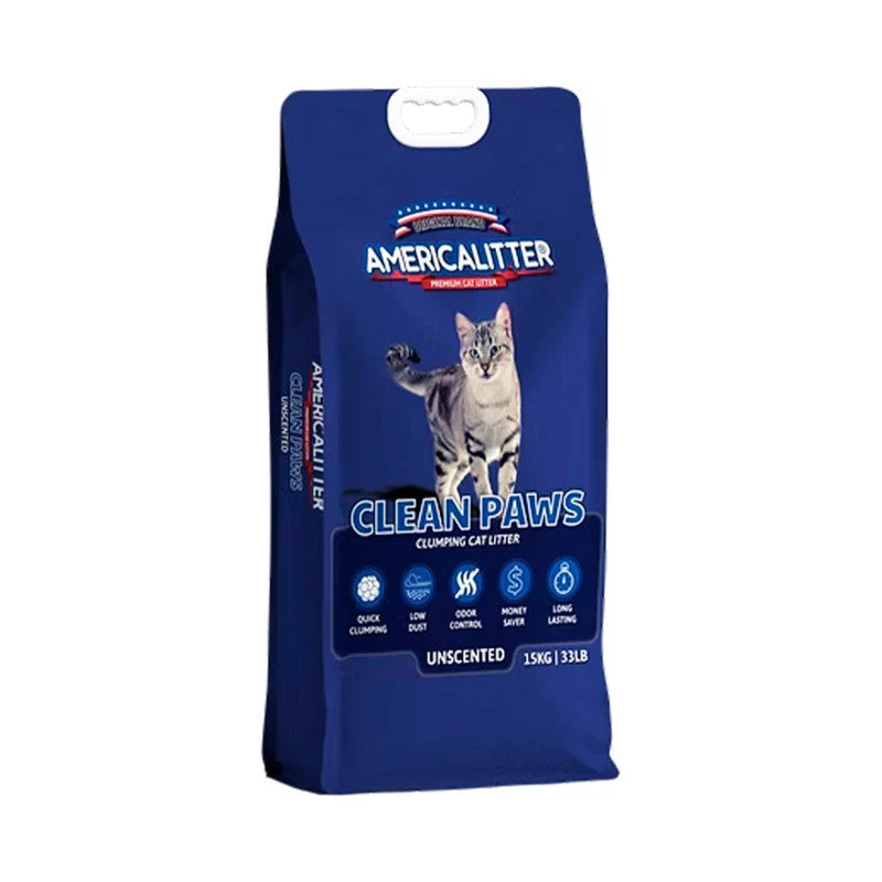 America Litter Odor seal clean pawz – 7 Kg