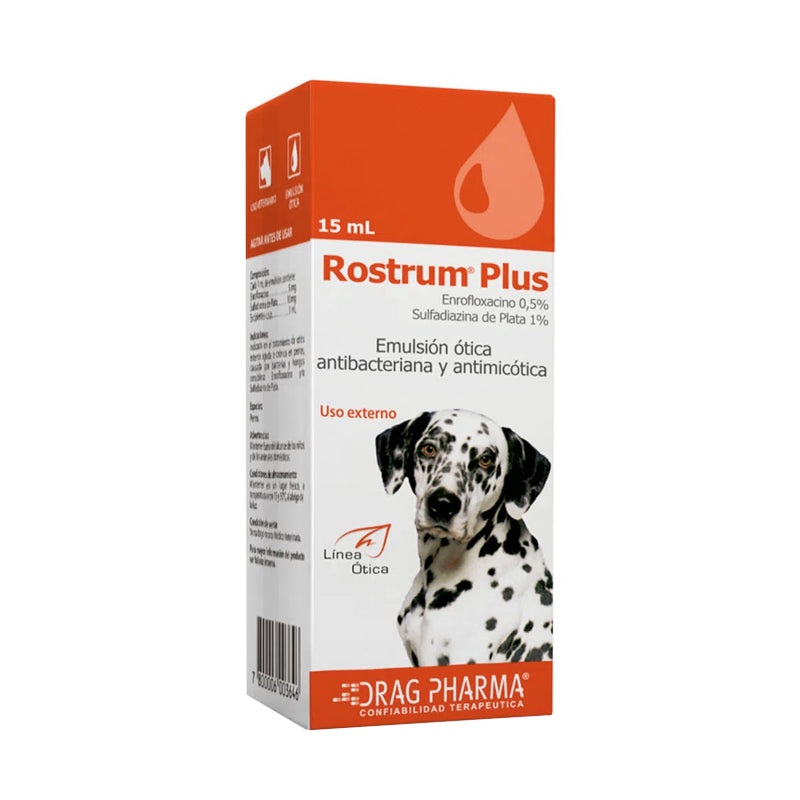 Rostrum Plus Otico (Enrofloxacino) 15ml