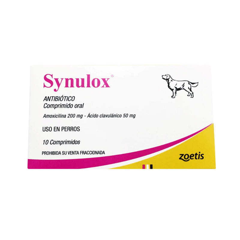 Synulox Antibiótico – 10 comprimidos
