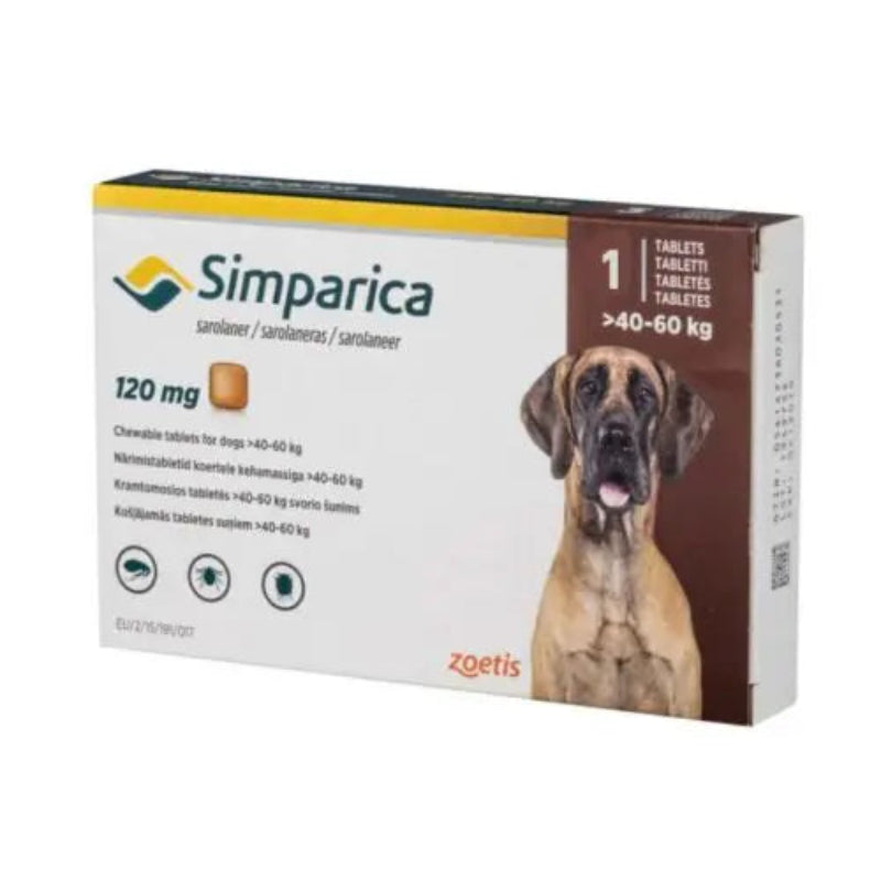 Simparica 120 mg (40 – 60 kg)