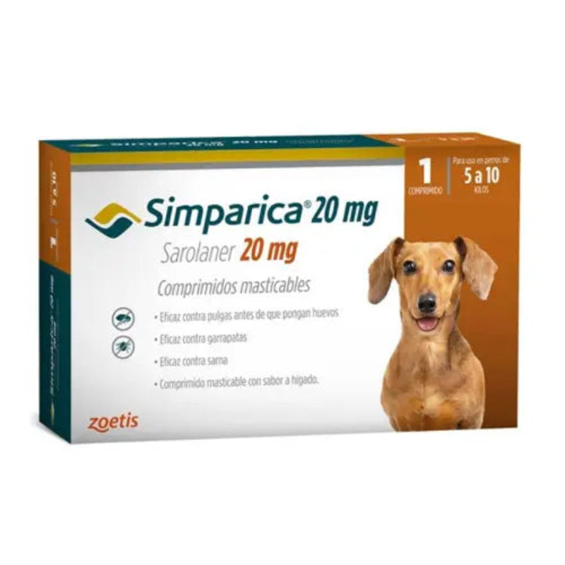 Simparica 20 mg (5 – 10 kg)
