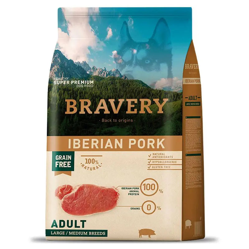 Bravery Cerdo Ibérico Adulto – 12Kg
