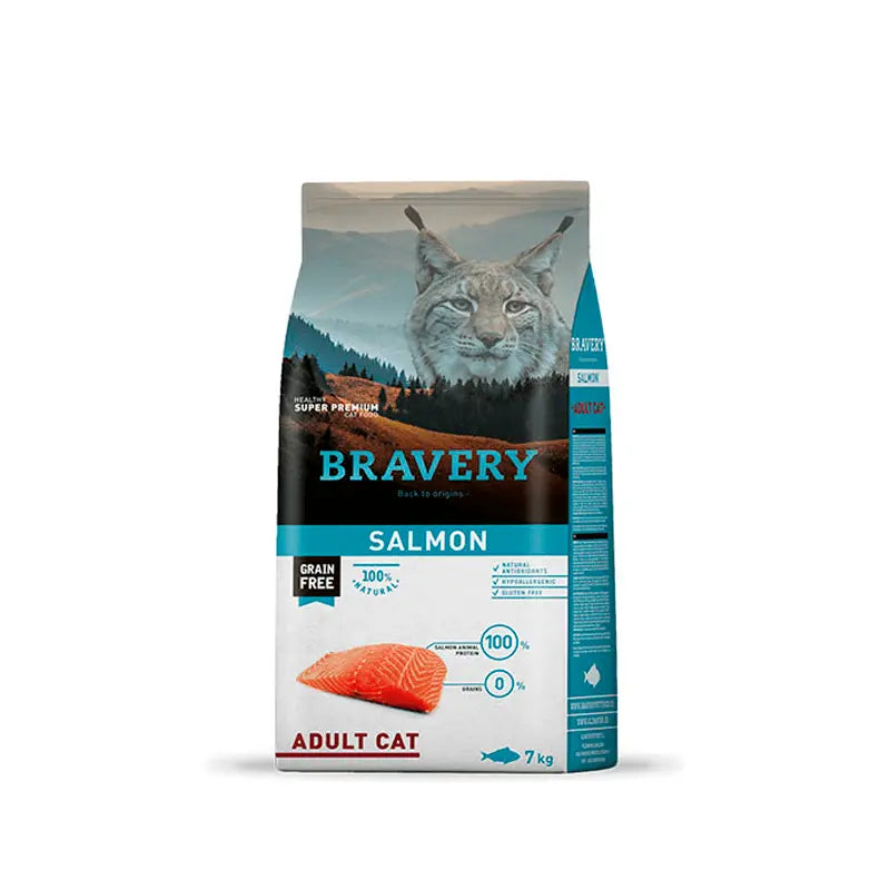 Bravery Salmón Gato Adulto