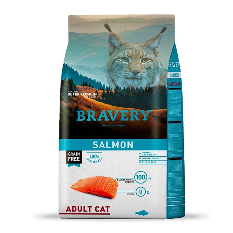 Bravery Salmón Gato Adulto
