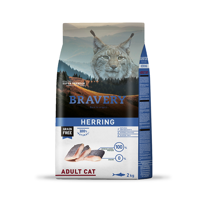 Bravery Herring Adult Cat 2kg