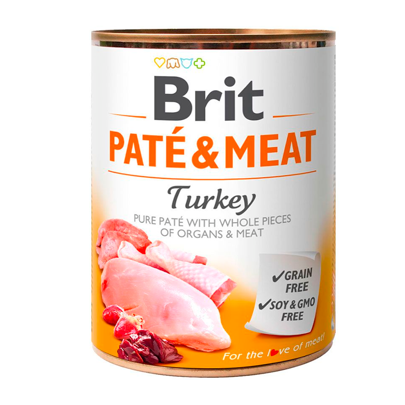 Brit Pate and Meat Turkey – 400g