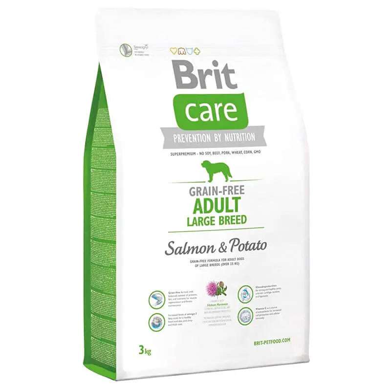 Brit Perro Adulto Razas Grandes Salmón y Potato