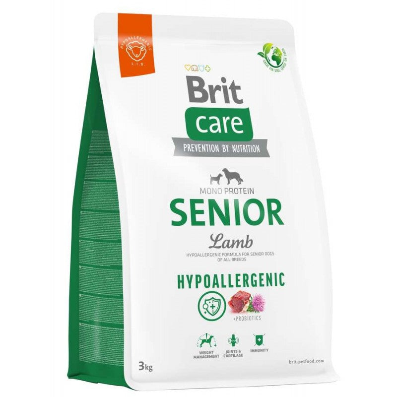 Brit Care Senior Cordero y Arroz