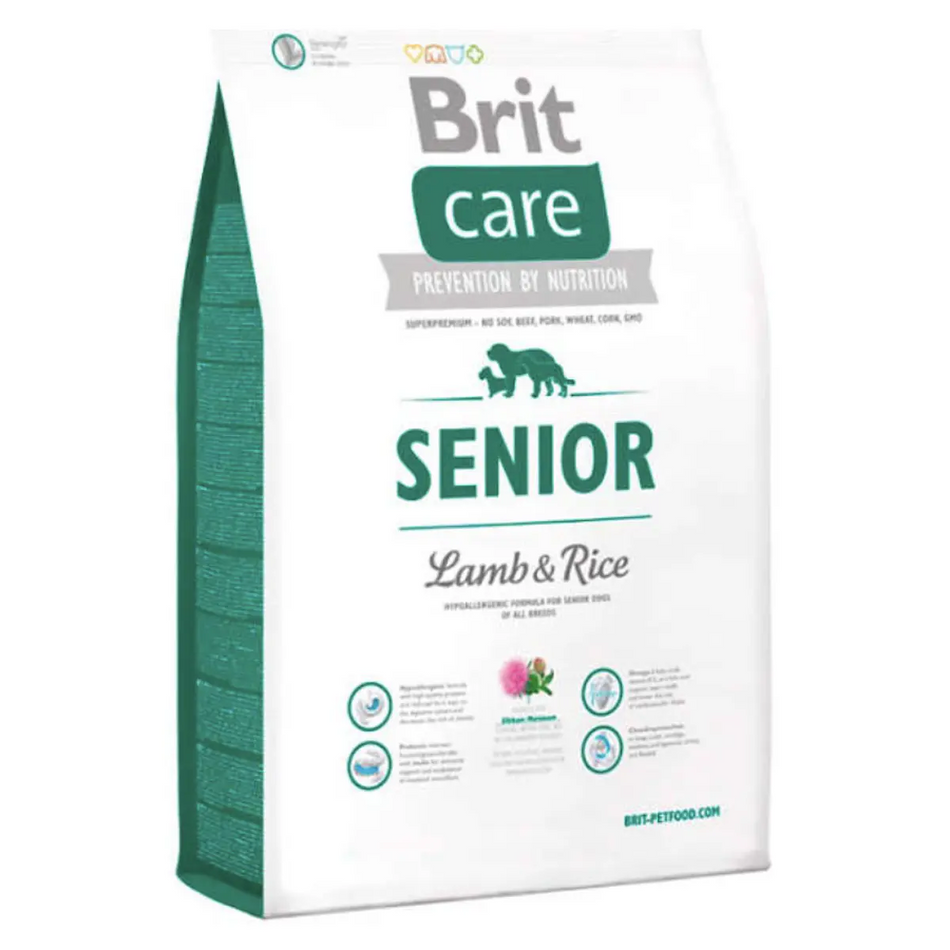 Brit Care Senior Cordero y Arroz