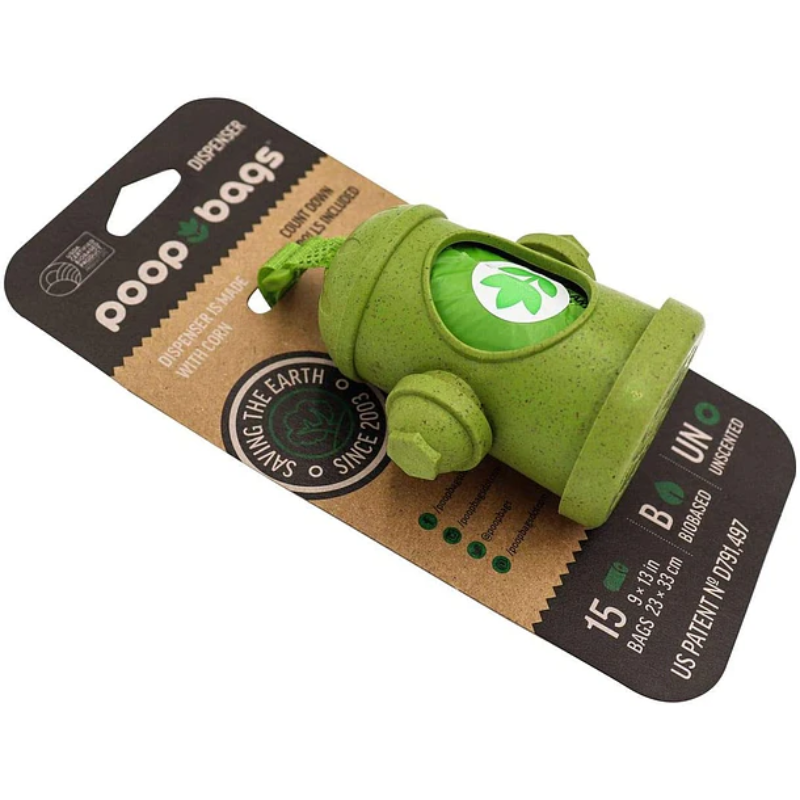 Dispensador + 1 Rollo De Bolsitas Biodegradables