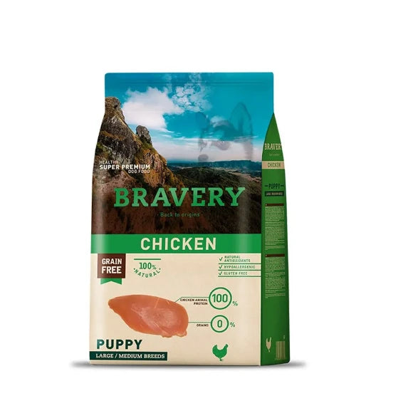 BRAVERY CHICKEN PUPPY LARGE/MEDIUM BREEDS