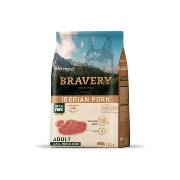 BRAVERY IBERIAN PORK ADULT LARGE/MEDIUM BREEDS