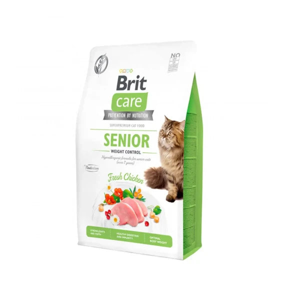 BRIT CARE CAT GRAIN-FREE SENIOR WEIGHT CONTROL