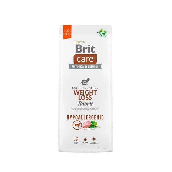 BRIT CARE DOG HYPOALLERGENIC WEIGHT LOSS RABBIT