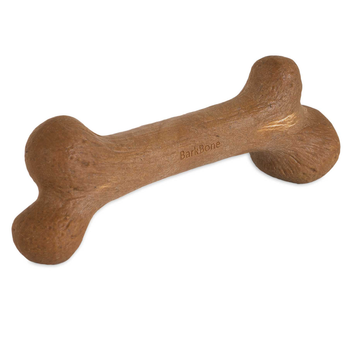 BarkBone Dinosaurio de Nylon y Madera Sabor Mantequilla de Maní – Talla Beast