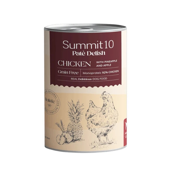 SUMMIT PATE DELISH WITH CHICKEN FOR DOGS 400 GR