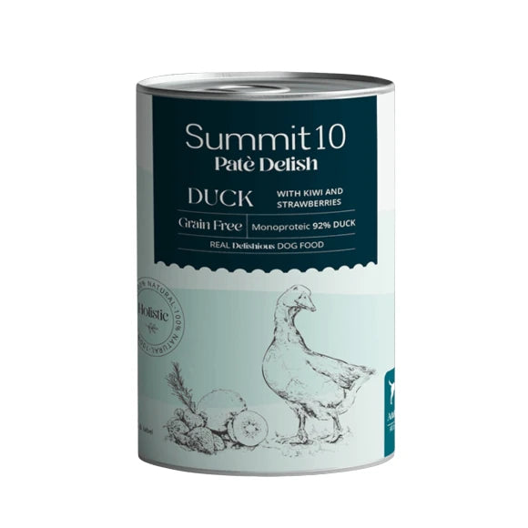 SUMMIT PATE DELISH WITH DUCK FOR DOGS 400G