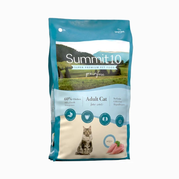 SUMMIT 10 GRAIN FREE CAT HAIR CARE 3 KG