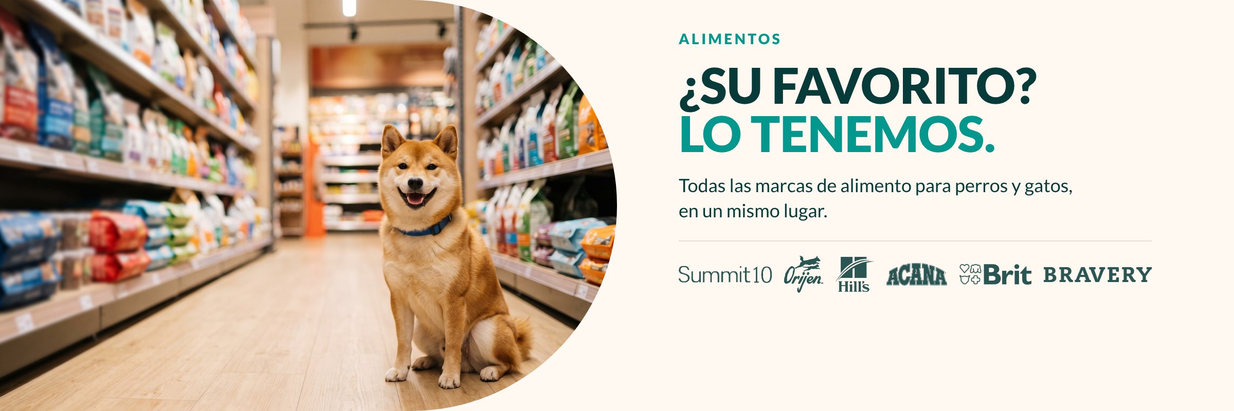 Alimentos: ¿Su favorito? Lo tenemos. Todas las marcas en un mismo lugar.